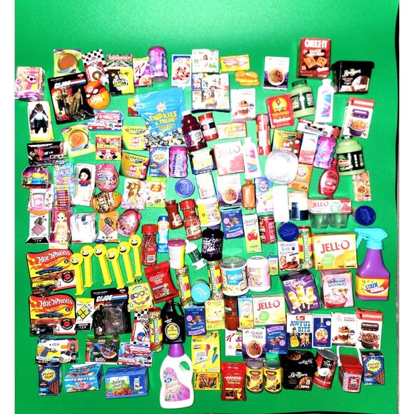MIni Brands HUGE Lot Zuru approx 140 Mixed Series Items Groceries Surprise - Picture 1 of 7